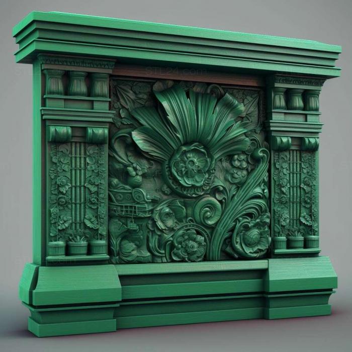 Patterns and decorations (Verde Station 2, PATTERN_2086) 3D models for cnc